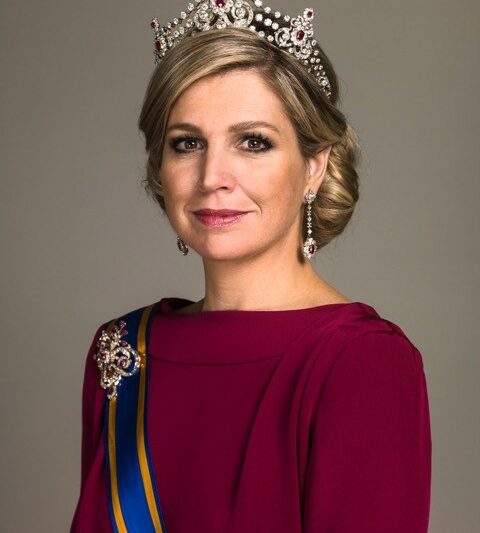 Koos Breukel, color photo of Queen Máxima, 2013.