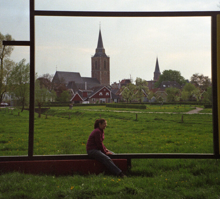 Mondriaan en de Jacobskerk in Winterswijk